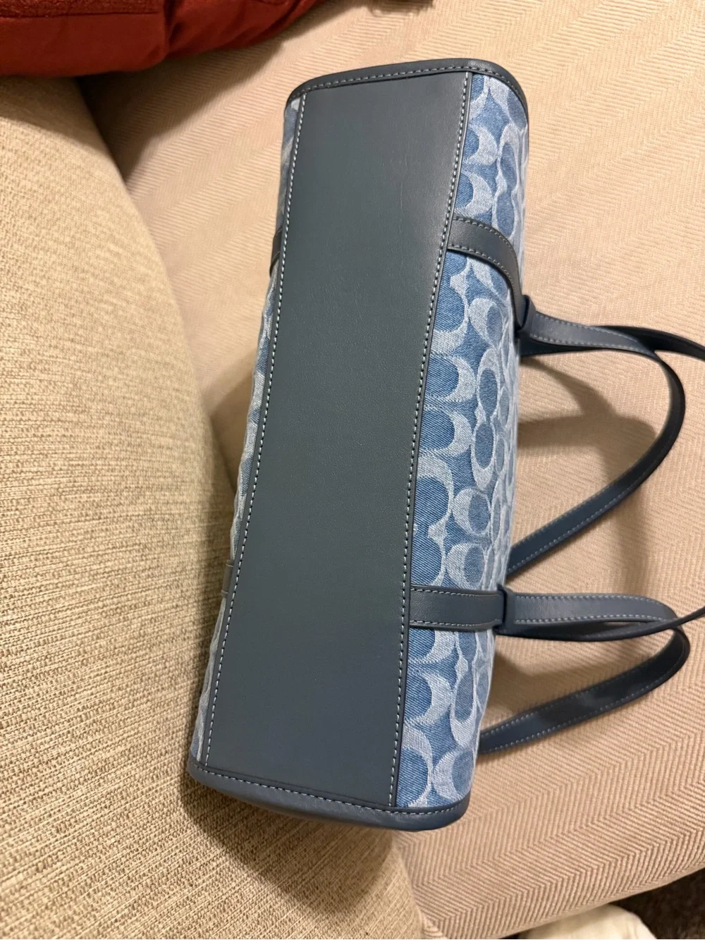 Coach Outlet Bridget Flap Shoulder Bag In Signature Denim